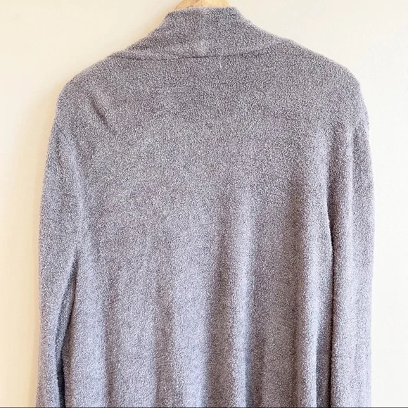 BAREFOOT DREAMS Taupe Cozychic Lite Island Wrap Cardigan size 2X MSRP $110 - Picture 7 of 9